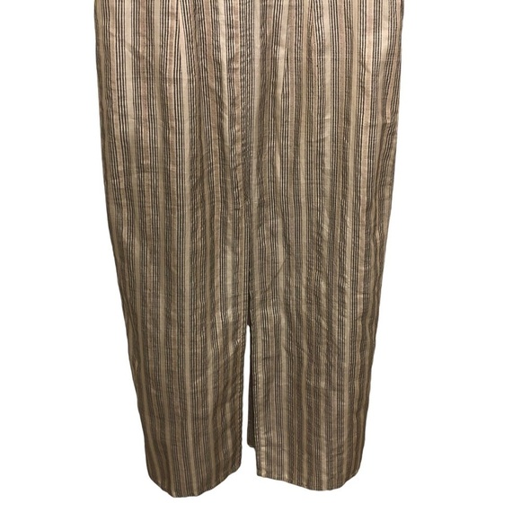 J Peterman Sleeveless Silk Long Tunic Duster Cardigan Button Front Women’s Small - Picture 13 of 15